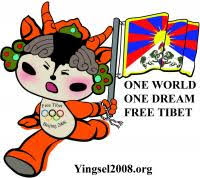 ... les couleurs du Tibet libre!