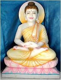 Gautam Buddha - White Marble
