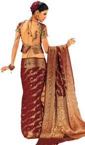 Silk sari