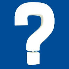 Point d'interrogation en carton