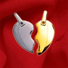 Pendentif Coeur Bris&eacute; MO 92