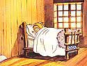 Elle essaya d’atteindre le grand lit ...