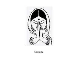 Thus "namaste" means "I bow to you.